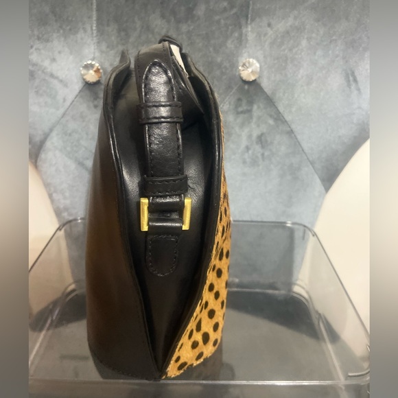 New Joules Cheetah Calf Hare Bag - Picture 10 of 15